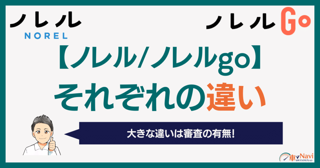 ノレルノレルgoの違い